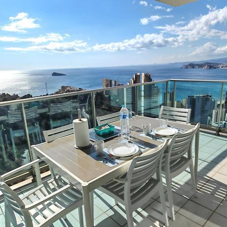 Skyline 31 Terraza Privada Con Vistas Al Mar Benidorm Exterior foto