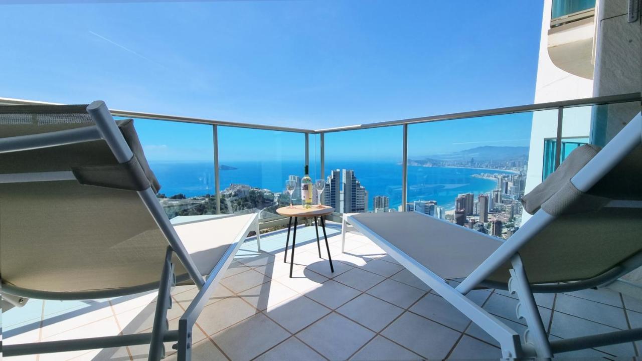 Skyline 31 Terraza Privada Con Vistas Al Mar Benidorm Exterior foto
